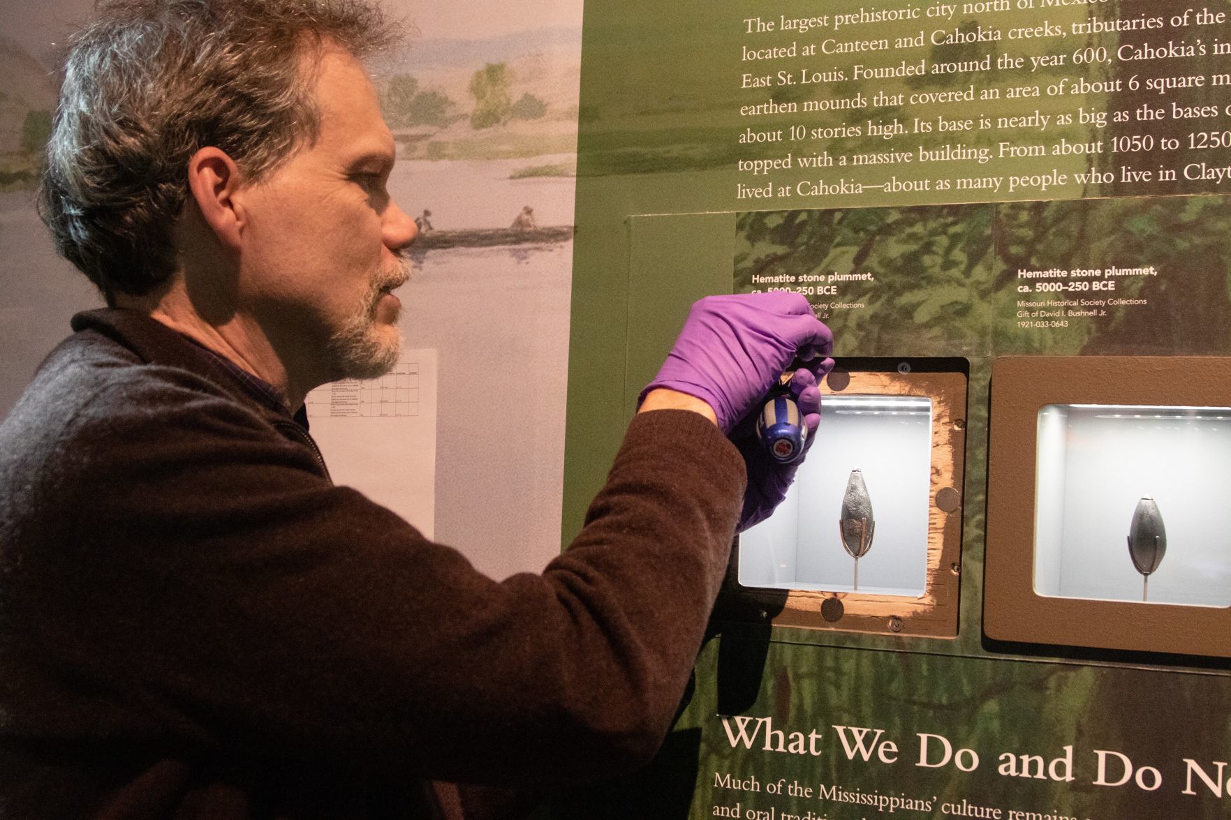 Exhibit team prepares for Mighty Missisippi opening
